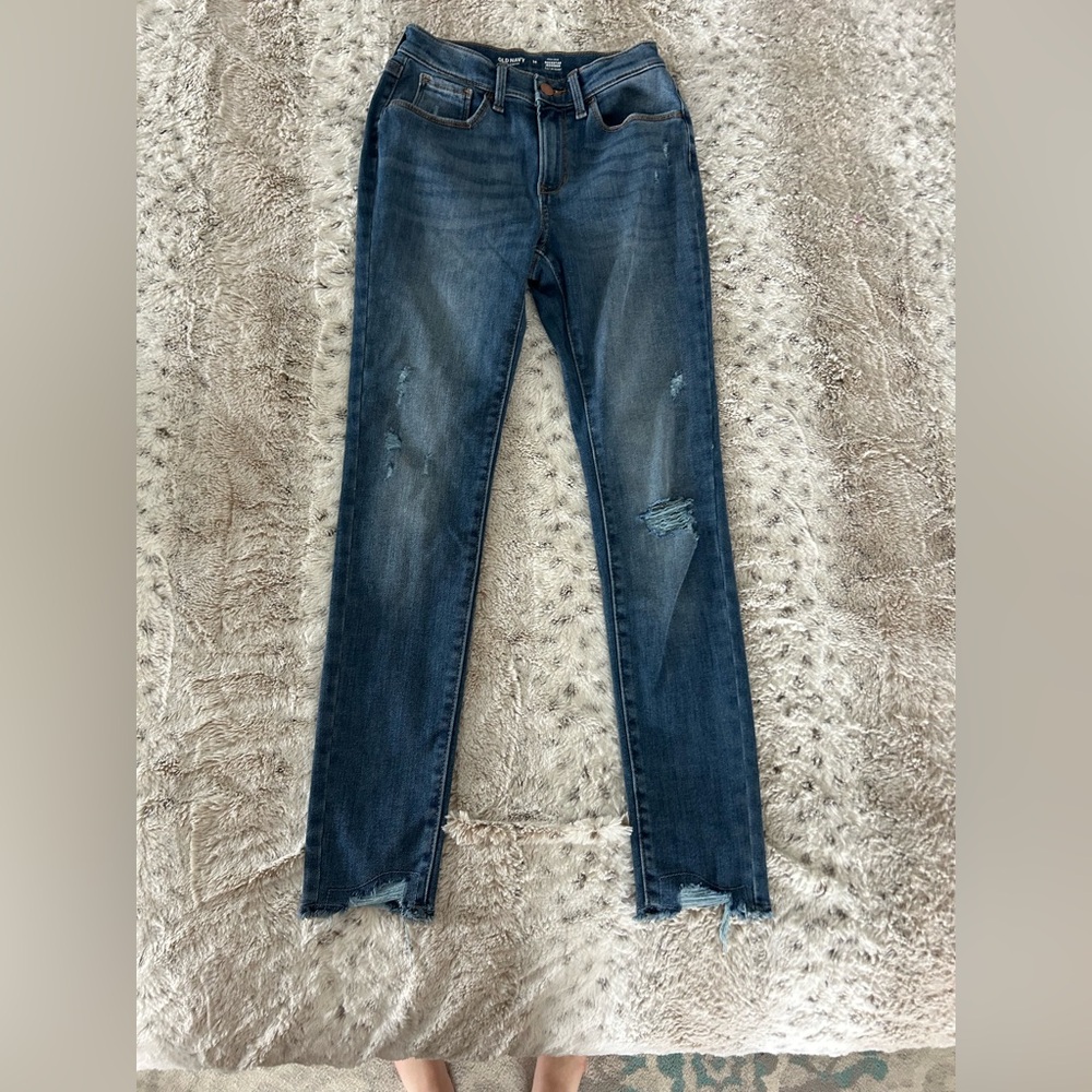 Old Navy Rockstar jeggings, size 14